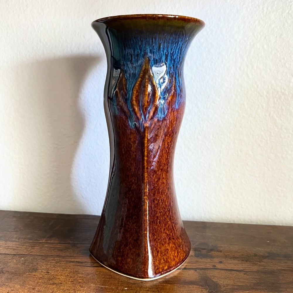 Bill Campbell Lotus Pottery Vase